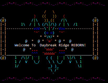 Banner for DayBreak Ridge Reborn